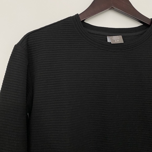 JoeFresh Black Long Sleeve Women Active Tee - Picture 2 of 8